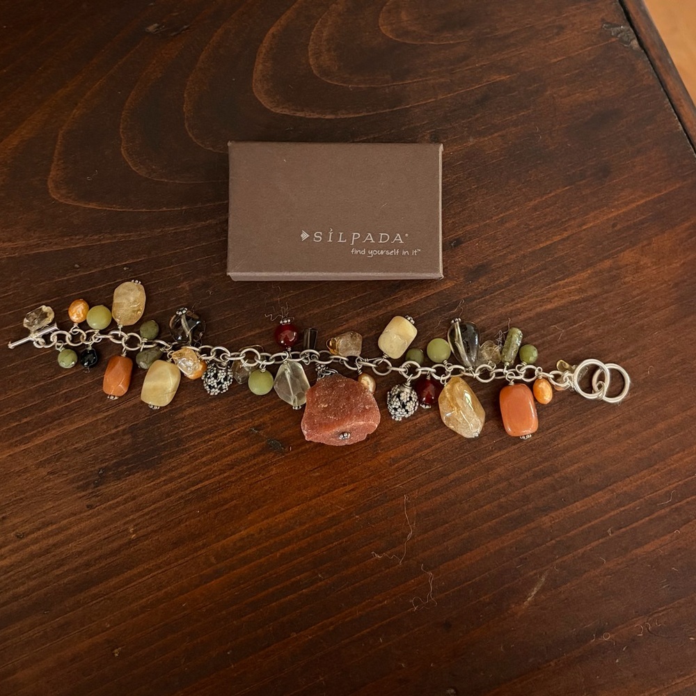 Silpada Sterling Silver Cha Cha Bracelet